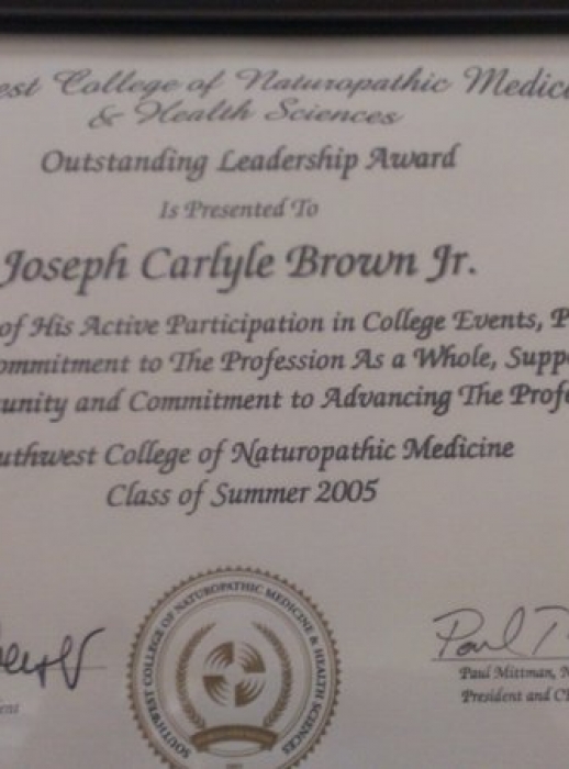 General Info Doctor Joe Brown Naturopathic Medicine