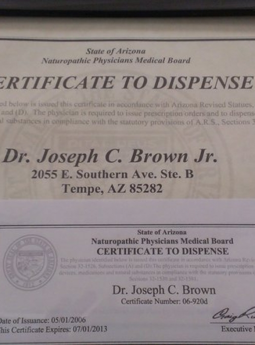 General Info Doctor Joe Brown Naturopathic Medicine